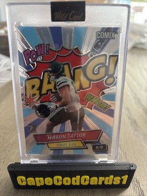 Mason Taylor 2025 Wild Card Comix Rookie Scope 8/8 #ACBRB-MT - Jets
