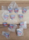 EDELBROCK 2006 NEW MADE IN THE USA LOGO NHRANASCAR RACING LAPEL PIN LOT OF 11pc