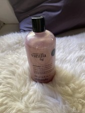 Philosophy Sweet Vanilla Fig Shower Gel Bubble Bath Shampoo 16 oz New Sealed