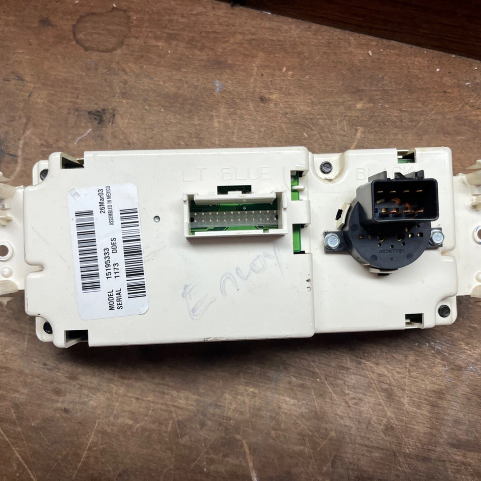 Chevy Silverado Tahoe GMC Envoy Yukon 2003-2006 calefacción aire acondicionado climatización Foto 4 de 4