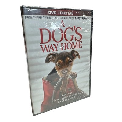 A Dog's Way Home DVD 2019 Sealed Ashley Judd Edward James Olmos Bella Family