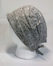 Revirsable Scrub cap Surgical cap Women's NEW Handmade