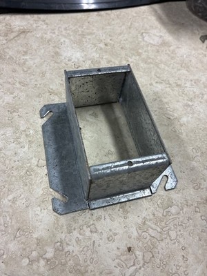 Qty 6 RACO 52C51 4'' Square Tile Cover 1-Gang, 2'' Raised, 14.8Cu