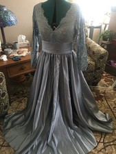 New satin Ball Gown