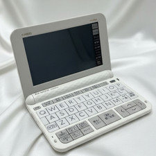 CASIO EX-word XD-Z9800WE Electronic Dictionary White English Model Japan Used