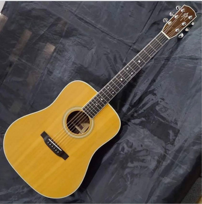 K.Yairi Vintage Acoustic Guitar DY-35 Custom Natural Made in Japan