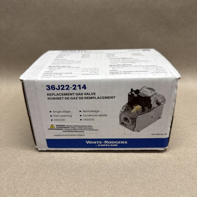 #ad White Rodgers 36J22 214 Gas Valve Ng Lp Hot Surface 24 V Fast Opening 40 $80.00
