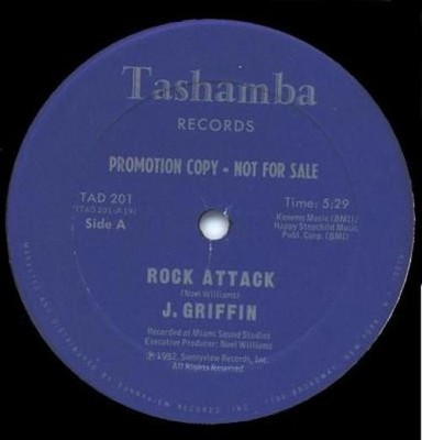 J. Griffin - Rock Attack (12'') (Near Mint (NM or M-)) - 3948116569