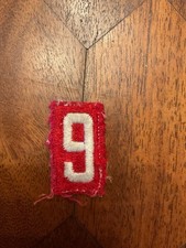 Vintage BSA Boy Scout of America Red White Troop Pack Number Patch 6 Or 9 6
