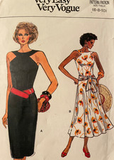 VOGUE Very Easy Very Vogue DRESSES - Misses S...