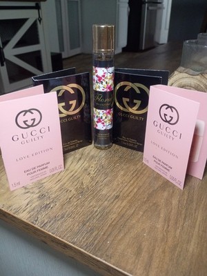 Gucci Mixed Sample With A Milestone Floral Roll On Brand New.