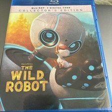 The Wild Robot Bluray. No Digital Code. No Slipcover.