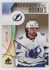 2024 Upper Deck SP Game Used Authentic Rookies Gold 17/149 Maxwell Crozier 1ot4