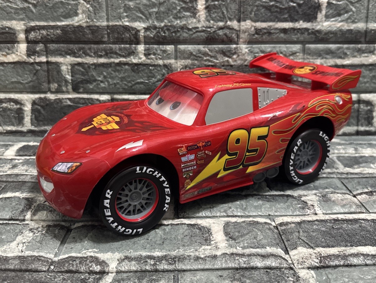 2013 Lightning McQueen Disney Pixar CARS Vehicle Large 14” Talking