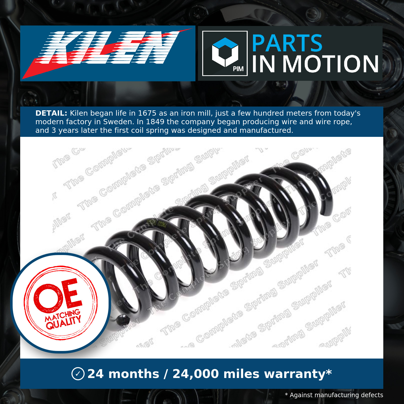 Rear LESJÖFORS 4208464 Suspension Spring for BMW - Image 9