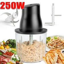 Electric Chicken Shredder, Automatic Food Chopper with Chicken Breast Black New
