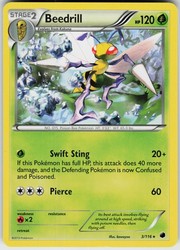 Beedrill 3/116 Plasma Freeze Rare
