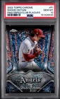 2022 TOPPS CHROME SHOHEI OHTANI PINSTRIPED/CLUB PLAQUES PSA 10