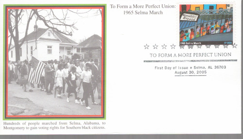 2005 First Day of Issue - Black Heritage - Selma March - Mystic