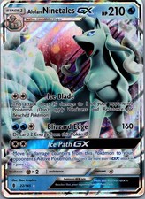 Alolan Ninetales-GX 22/145 Guardians Rising Rare Holo GX NM on eBay