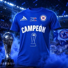Cruz Azul Campeón 2026 T-Shirt La Décima Es...