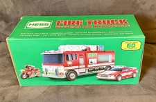 Hess 2024 60th Anniversary Holiday Fire Truck.  Brand New.