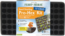 Ferry Morse Pro-Hex Seed Starting Tray 72 Cells Reusable Plastic Tray