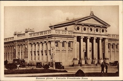 Ak Buenos Aires Argentinien, Escuela Presidente Roca - 2923464