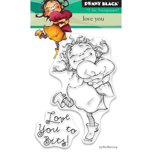 Penny Black Clear Stamps - Love You 30-459