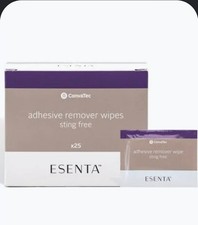423391 Esenta ConvaTec Adhesive Remover Wipes 3 25 per box sting free adhesive