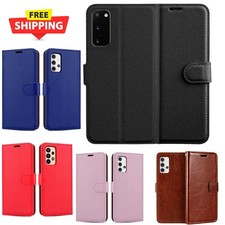 Premium Flip Leather Wallet Case for Samsung Galaxy A17 A16 A15 A14 A13 A12 A55