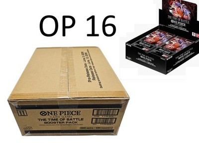 One Piece Card Game OP-16 Case   The Time of Battle - Englisch (NEU/Sealed)