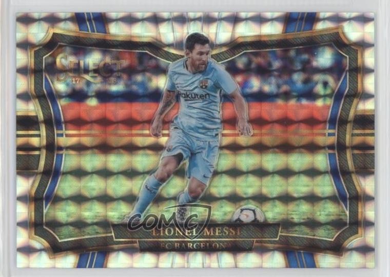 2017-18 Panini Select Field Level Silver Prizm Lionel Messi #255 5jq