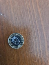 Queen Elizabeth II 2017 One Pound M&uuml;nze Gro&szlig;britannien