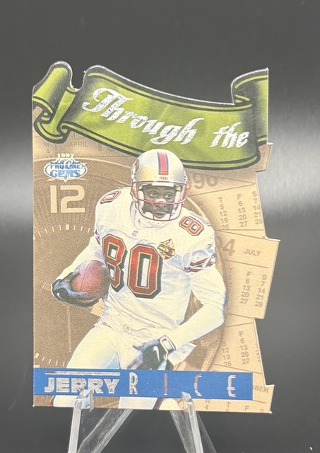 1997 Pro Line Gems - Through the Years Jerry Rice #TY10