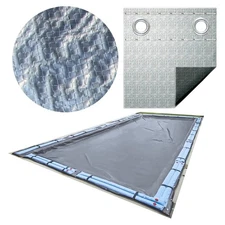Swimline Hydrotools Winter Pool Cover for 25 x 45 Ft Inground Pools (Open Box)