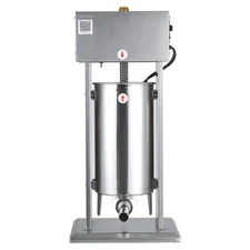 VEVOR 15L Electric Sausage Stuffer 33LBS w/ 4 Tubes Commercial