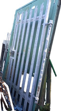 Heavy Duty Palisade Security visitor Gate    2.014 TALL x 1.2 WIDE TREMELY HEAVY