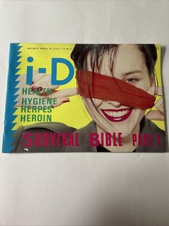 iD Manual of Style Magazine No.10 Autumn 1982 Very Good Condition. Rare Vintage