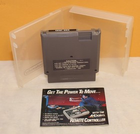 Knight Rider Cartridge Manual Storage Nintendo System NES Tested WORKS