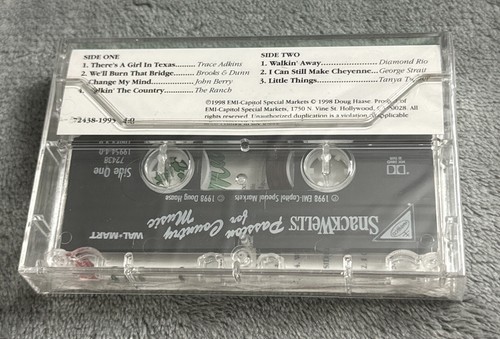 Passion For Country Music SnackWell's & Walmart Promo (Cassette, 1998) Sealed! - Picture 3 of 8