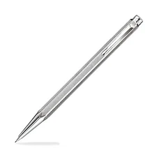 Caran D'ache Ecridor Retro .7mm Mechanical Pencil - Silver Plated NEW