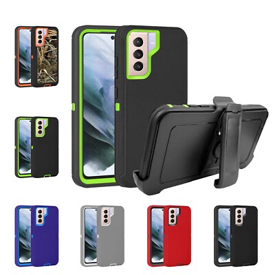For Samsung Galaxy S23/S23+/S23 Ultra Armor Defender case Heavy Duty Belt Clip