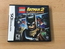 Nintendo DS Lego Batman 2 DC Super Heroes Case  Manual Only Game Not Included 