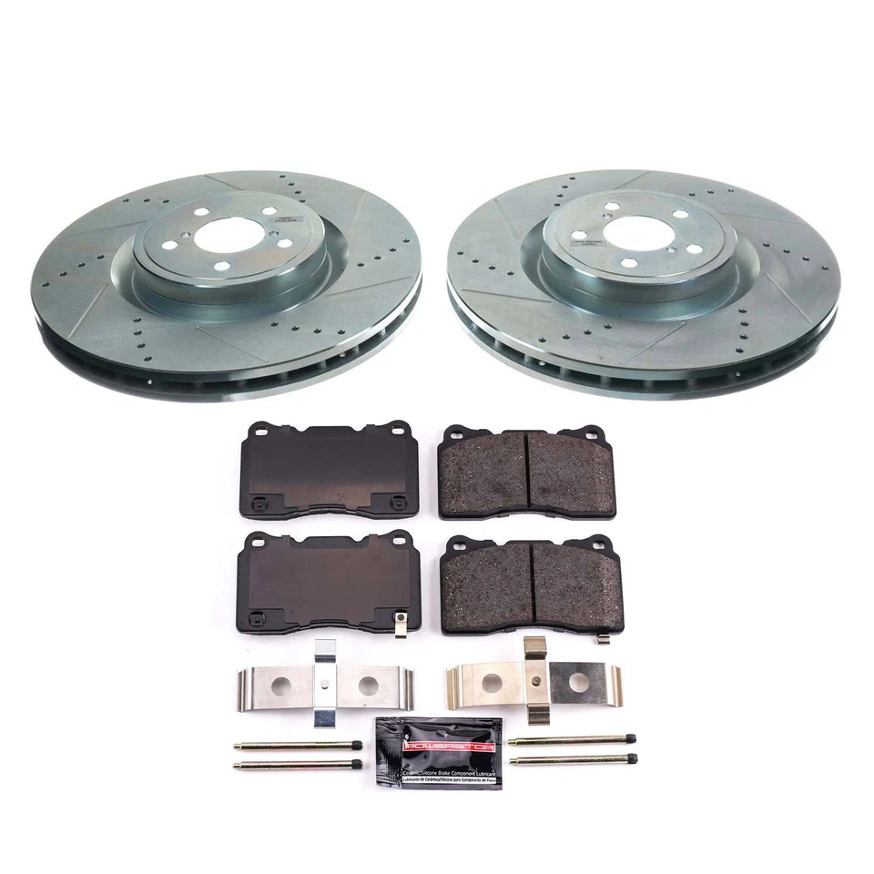PowerStop Disc Brake Kit - Front - Fits Subaru BRZ 2017-2020, Subaru Impreza 200 Foto 2 de 2