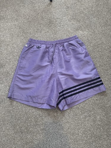 Adidas Original Men's Adicolor Neuclassics Mens Shorts Purple HR8690 BNWT S