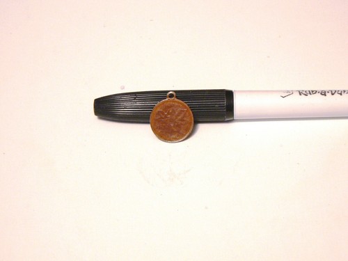 Canadian One (1) Cent Coin Pendant Dated 1974 - Picture 2 of 2