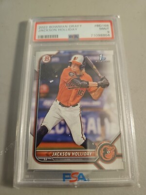 ジャクソン ホリデー 直筆サイン 2022 Bowman Draft PSA9 s-l400.jpg