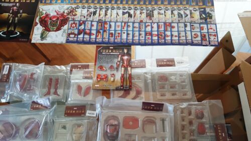 IRON MAN BUILD UP EDIZIONE DEAGOSTINI, COMPLETO DI TUTTE LE USCITE+FASCICOLI - Foto 12 di 15