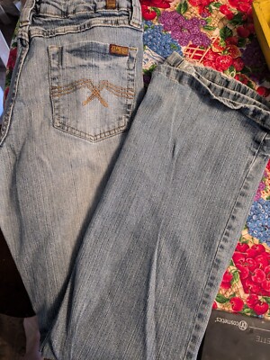 Zana Di Jeans Size 13 Average Waist 15'' Rise 8'' Length 37''  Y2K